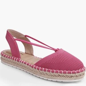 Cheslie Espadrille (Women) Me Too Pink Size 5 US 34.5 EU Slip-on flat heel